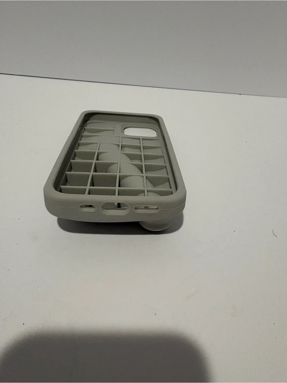 rhode Gray Silicone iPhone 13 /14 Case with Built-In Grip